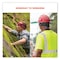 Ergodyne Chill-Its 6700CT Cooling Bandana PVA Tie Headband, One Size Fits Most, Lime 12566 - alternate 2
